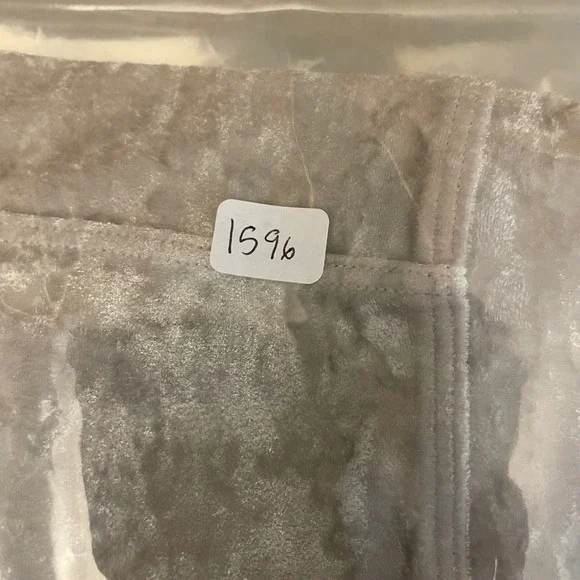 Lululemon Perfectly Oversized Crew Pullover Crushed Velvet Silver Champagne - Picture 6 of 6